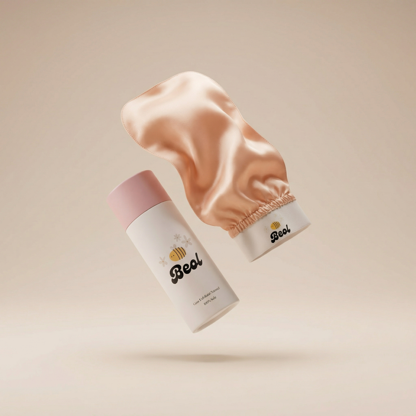 Gant Exfoliant en Soie de Mûrier – Le Rituel Peau de Soie